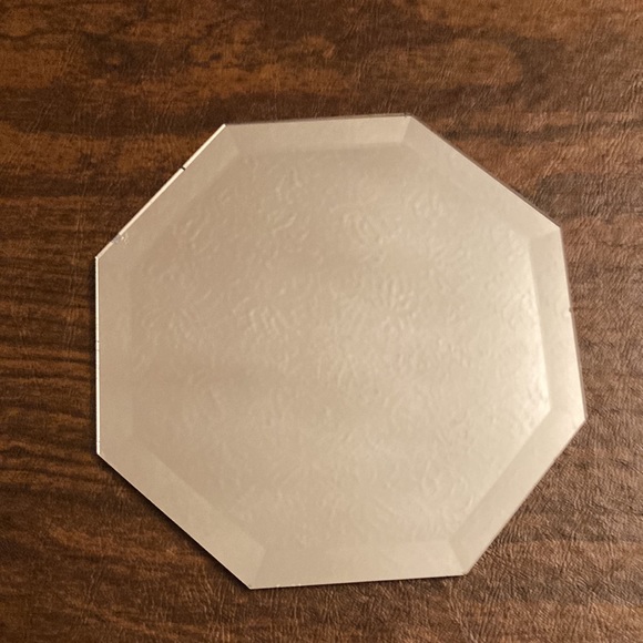 Octagon shaped Bevels Mirror to Display your Beautiful collectibles Bundle of 2 - Picture 9 of 10